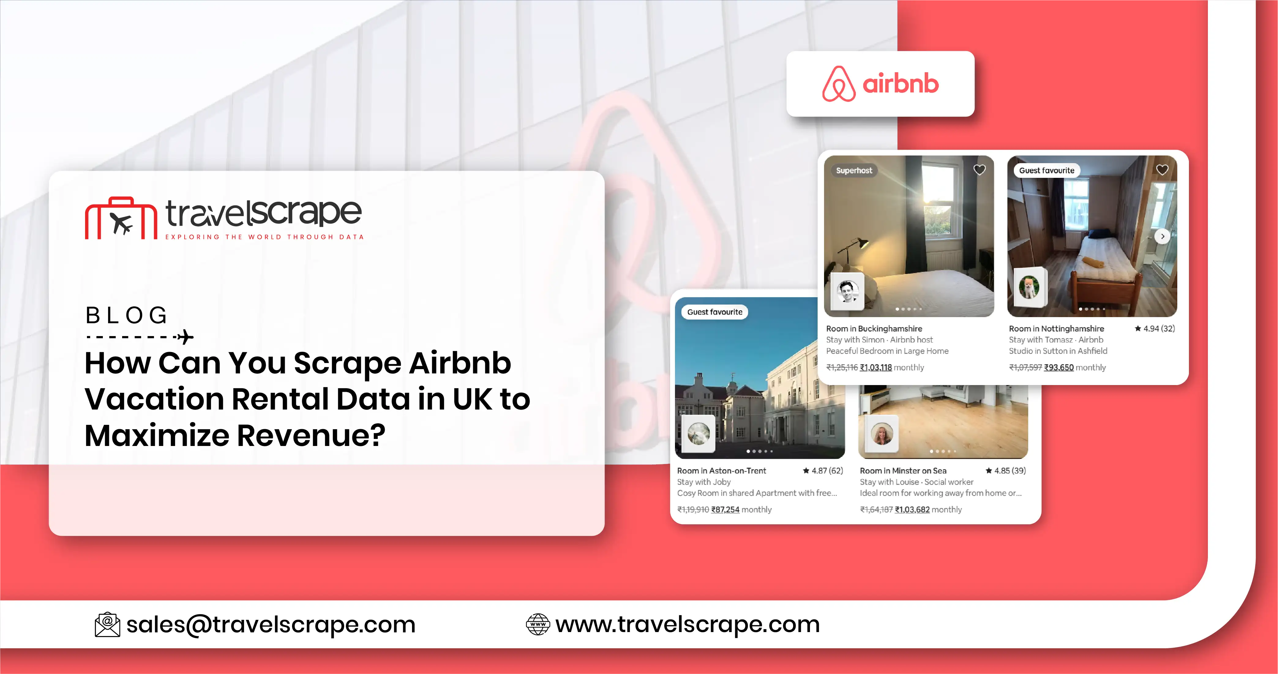 Scrape Airbnb Vacation Rental Data in UK to Maximize Revenue Scrape Airbnb Vacation Rental Data in UK to Maximize Revenue
